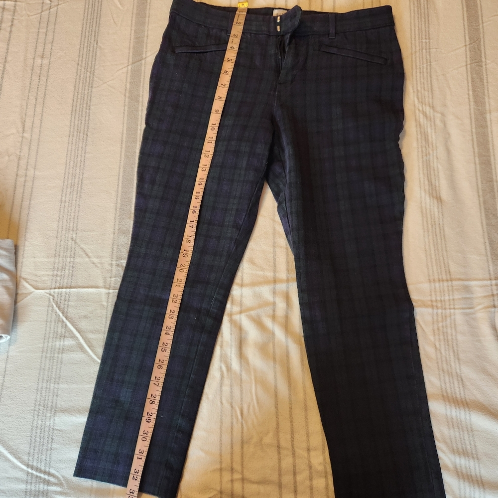 Gap Plaid ankle pants